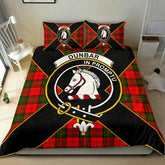 Dunbar Tartan Crest Bedding Set - Luxury Style